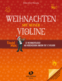 Vorderes Coverbild Weihnachten mit meiner Violine