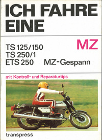 Vorderes Coverbild Ich fahre eine MZ