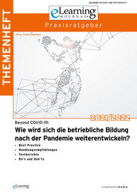 Vorderes Coverbild eLearning Journal - Praxisratgeber 2021/2022