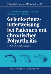 Vorderes Coverbild Gelenkschutzunterweisung bei Patienten mit chronischer Polyarthritis
