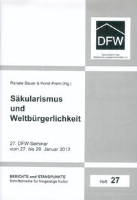 Vorderes Coverbild Säkularismus und Weltbürgerlichkeit