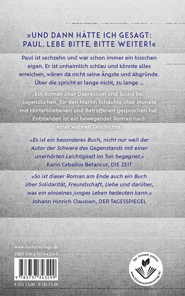 Rückseitencover Alle Farben grau
