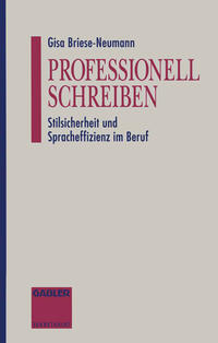 Vorderes Coverbild Professionell Schreiben