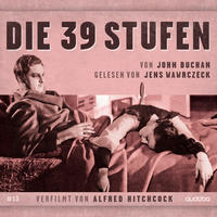 Vorderes Coverbild Jens Wawrczeck - Die 39 Stufen