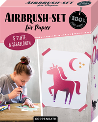 Vorderes Coverbild Airbrush-Set für Papier
