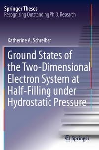 Vorderes Coverbild Ground States of the Two-Dimensional Electron System at Half-Filling under Hydrostatic Pressure