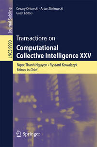 Vorderes Coverbild Transactions on Computational Collective Intelligence XXV