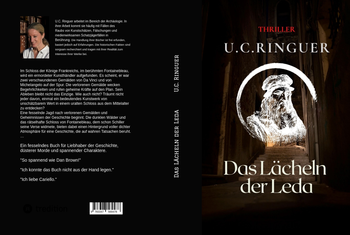 Gesamtes Coverbild Das Lächeln der Leda