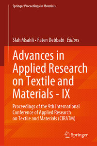 Vorderes Coverbild Advances in Applied Research on Textile and Materials - IX