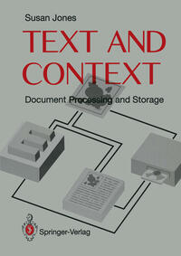 Vorderes Coverbild Text and Context