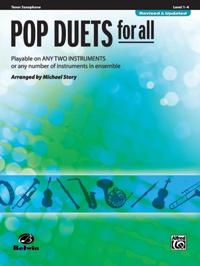 Vorderes Coverbild Pop Duets for All - Tenor Saxophone