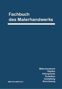 Vorderes Coverbild Fachbuch des Malerhandwerks