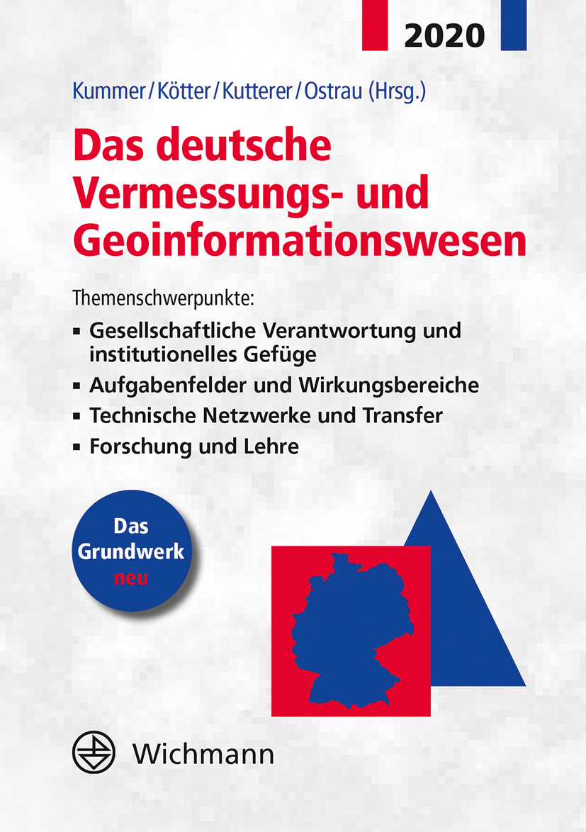 Anderes Coverbild Das deutsche Vermessungs- und Geoinformationswesen 2020