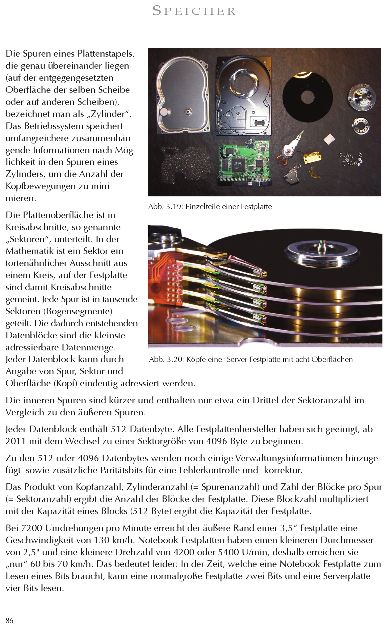 Beispielinhalt (Bild) Computerhardware für Anfänger