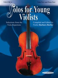 Vorderes Coverbild Solos for Young Violists - Viola Part and Piano Accompaniment, Volume 4