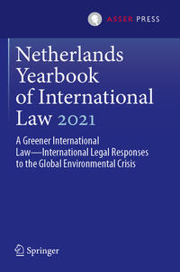Vorderes Coverbild Netherlands Yearbook of International Law 2021