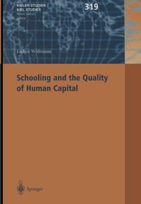 Vorderes Coverbild Schooling and the Quality of Human Capital