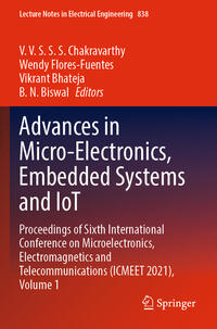 Vorderes Coverbild Advances in Micro-Electronics, Embedded Systems and IoT