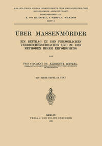Vorderes Coverbild Über Massenmörder