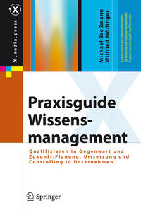 Vorderes Coverbild Praxisguide Wissensmanagement