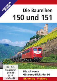Vorderes Coverbild Die Baureihen 150 und 151
