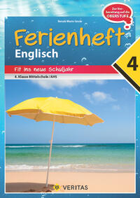 Vorderes Coverbild Ferienheft Englisch 4. Klasse MS/AHS