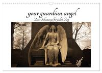 Vorderes Coverbild your guardian angel - Dein Schutzengel für jeden Tag (Wandkalender 2025 DIN A3 quer), CALVENDO Monatskalender
