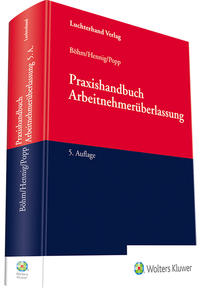 Vorderes Coverbild Praxishandbuch Arbeitnehmerüberlassung