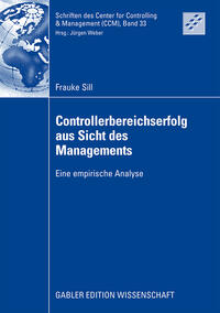Vorderes Coverbild Controllerbereichserfolg aus Sicht des Managements