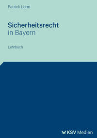Vorderes Coverbild Sicherheitsrecht in Bayern