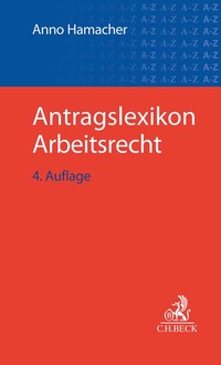 Vorderes Coverbild Antragslexikon Arbeitsrecht