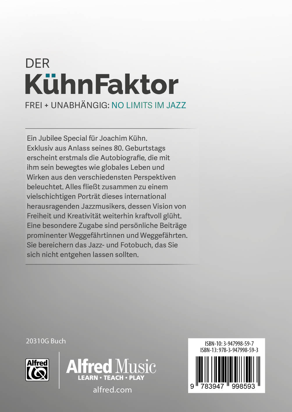 Rückseitencover DER KÜHNFAKTOR