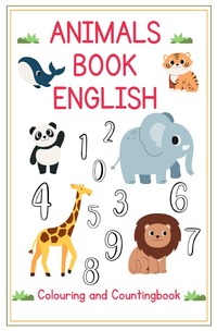 Vorderes Coverbild English Animal Draw and Counting Book