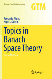 Vorderes Coverbild Topics in Banach Space Theory