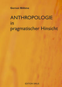 Vorderes Coverbild Anthroplogie in pragmatischer Hinsicht