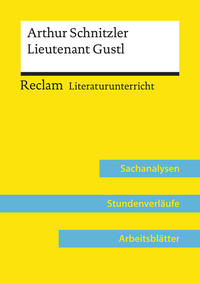 Vorderes Coverbild Arthur Schnitzler: Lieutenant Gustl (Lehrerband) | Mit Downloadpaket (Unterrichtsmaterialien)
