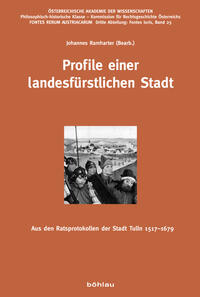 Vorderes Coverbild Profile einer landesfürstlichen Stadt