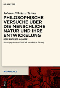 Vorderes Coverbild Philosophische Versuche über die menschliche Natur und ihre Entwickelung