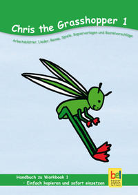 Vorderes Coverbild Learning English with Chris the Grasshopper Handbuch zu Workbook 1