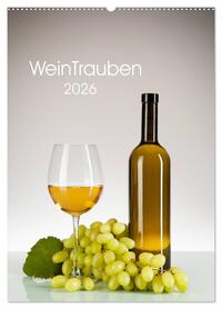 Vorderes Coverbild WeinTrauben 2026 (Wandkalender 2026 DIN A2 hoch), CALVENDO Monatskalender