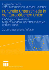 Vorderes Coverbild Kulturelle Unterschiede in der Europäischen Union