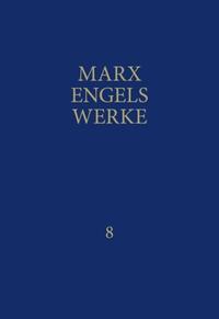 Vorderes Coverbild MEW / Marx-Engels-Werke Band 8