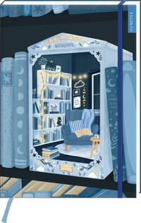 Vorderes Coverbild myNOTES Papeterie: Notizbuch A4 Book Nook