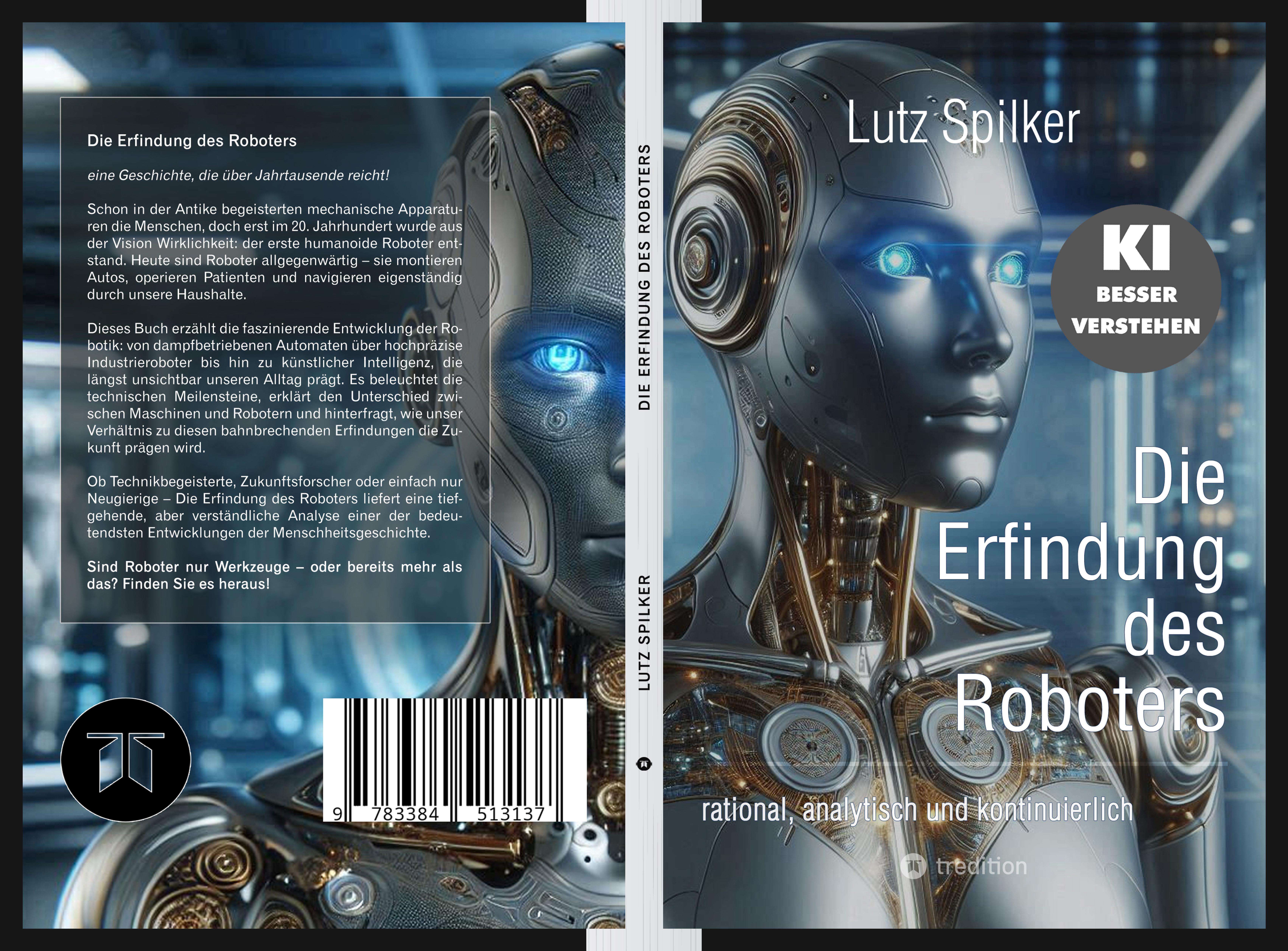 Gesamtes Coverbild Die Erfindung des Roboters