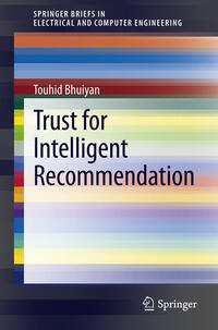 Vorderes Coverbild Trust for Intelligent Recommendation