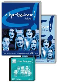 Vorderes Coverbild chorissimo! blue. Schulchorbuch für gleiche Stimmen