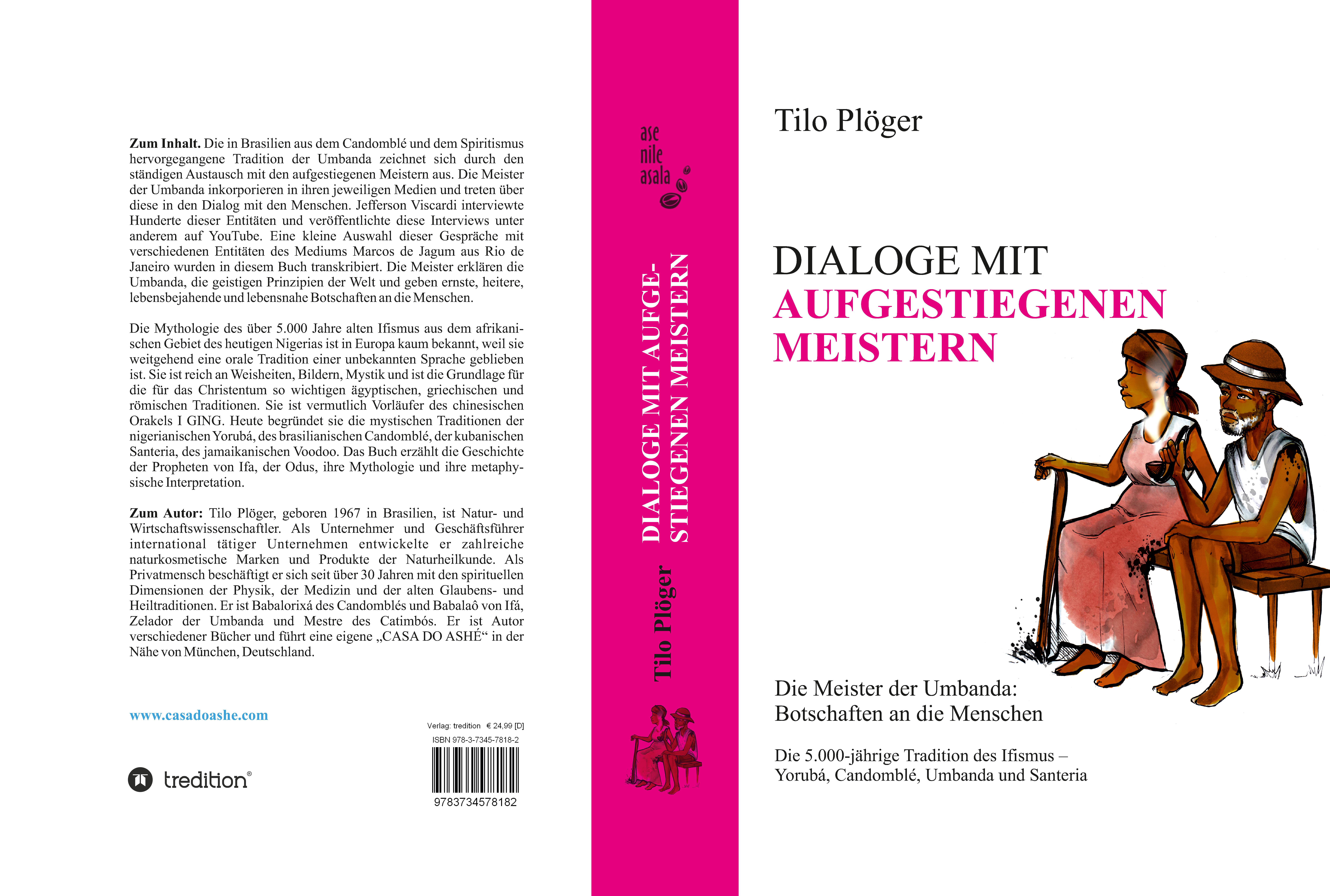 Gesamtes Coverbild DIALOGE MIT AUFGESTIEGENEN MEISTERN