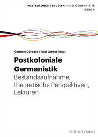 Vorderes Coverbild Postkoloniale Germanistik