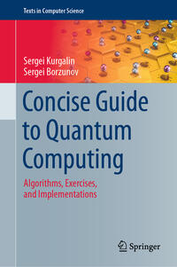 Vorderes Coverbild Concise Guide to Quantum Computing