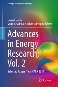 Vorderes Coverbild Advances in Energy Research, Vol. 2